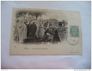 CPA Sétif. Algérie. Juif marchand de Défroques.
