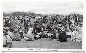 SETIF Un coin du Marché Arabe.