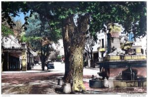 SETIF La Fontaine et l´Avenue Georges Clémenceau.