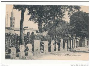 SETIF ALGERIE LE SQUARE LES RUINES CPA BON ETAT