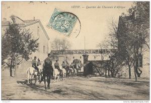 210Si    Algerie Setif quartier des chasseurs d'Afrique