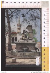 V11129 SETIF LA FONTAINE MONUMENTALE ET LA MOSQUEE MOSCHEE FONTANE DONNE SENO NUDO