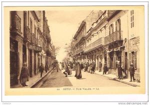 AFRIQUE - ALGERIE - SETIF - Rue Valée