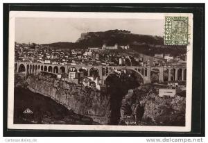 CPA Constantine, Panorama pris de la route de Setif