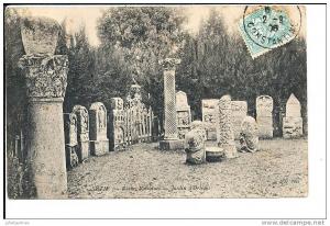 sétif ruines romaine au jardin d´orléans