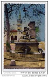 SETIF - LA FONTAINE MONUMENTALE ET LA MOSQUEE