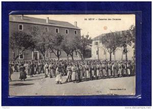 ALGERIE / ALGERIEN    Setif    Caserne des Zouaves