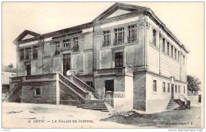CPA     Sétif Le palais de justice   ZZ 961