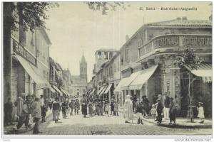 ALGERIE- SETIF - Rue SAINT AUGUSTIN   - (Bar du Progres Belle animation)