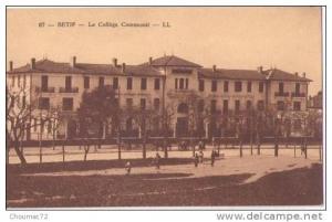 (Algérie) 062, Setif, LL 67, Le Collége Communal