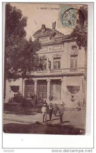 Algérie - SETIF - Le Théatre - animé groupe de personnes posant pour la photo - Collection Idéale P. S. n° 9