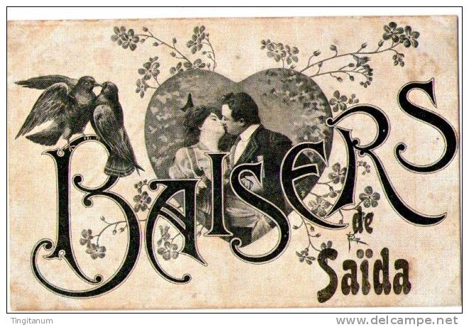 CPA-BAISERS DE SAIDA