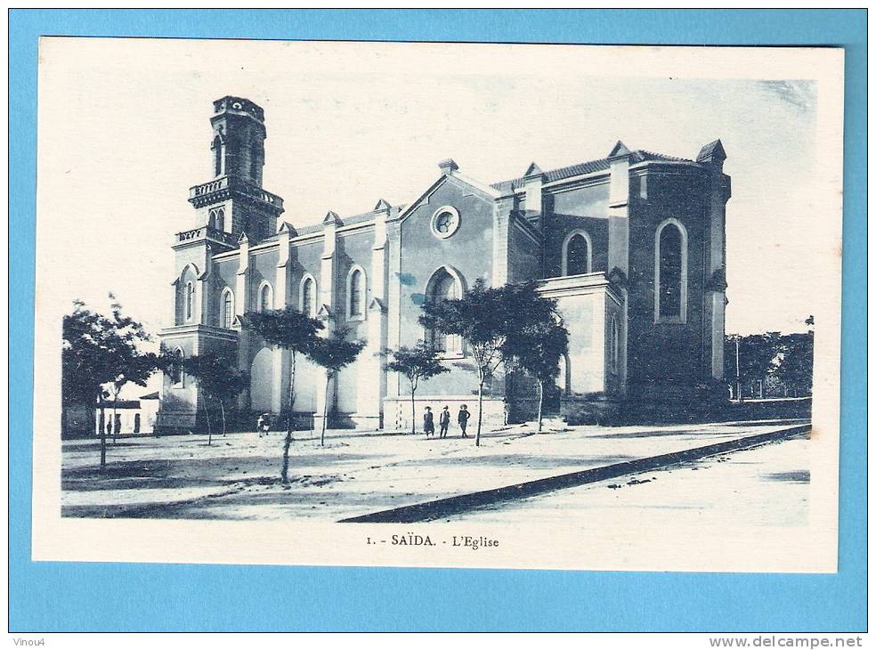 CPA - Saïda- L'église- Algérie
