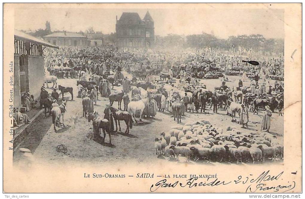 Saïda - La Place du Marché