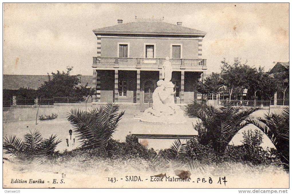 Algerie Saida Ecole Maternelle animée