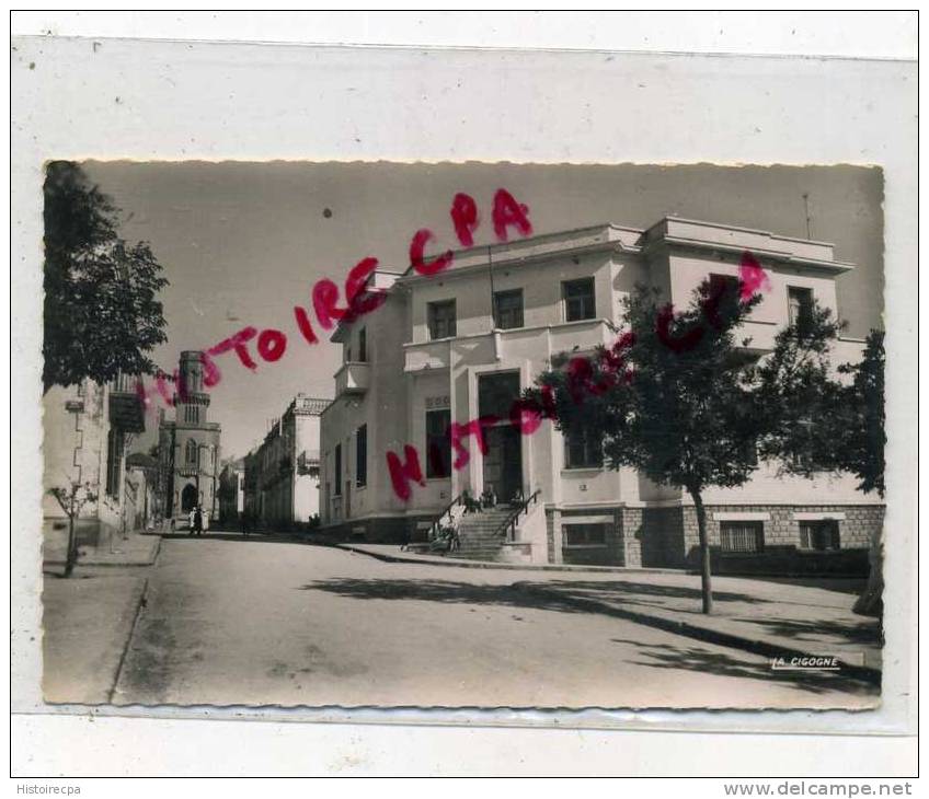 ALGERIE - SAIDA - LA POSTE ET L' EGLISE