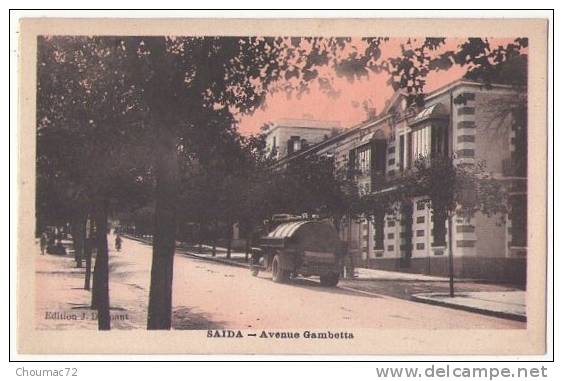 (Algérie) 115, Saida, Diamant, Avenue Gambetta