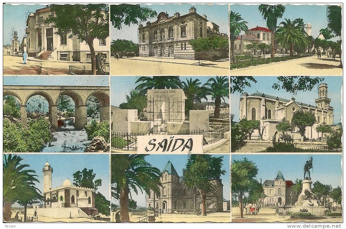 cpsm Saida carte multi vues