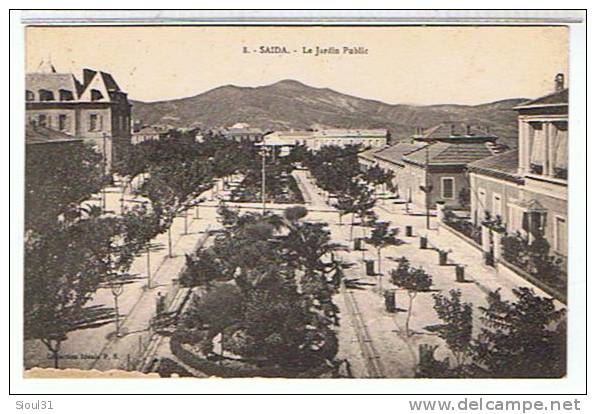 SAIDA - LE JARDIN  PUBLIC        BE