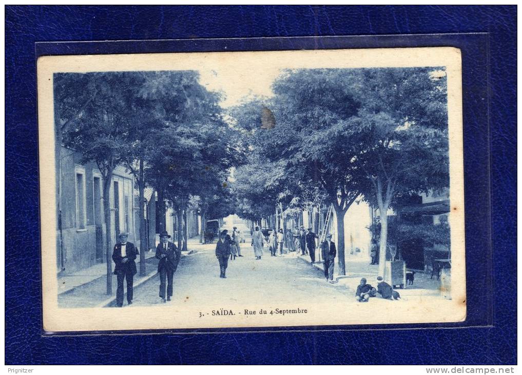 ALGERIE / ALGERIEN    Saida      Rue du 4. Septembre