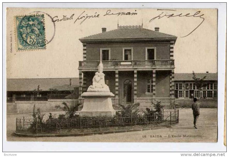 cpa SAIDA école maternelle - 18 collec ideale PS