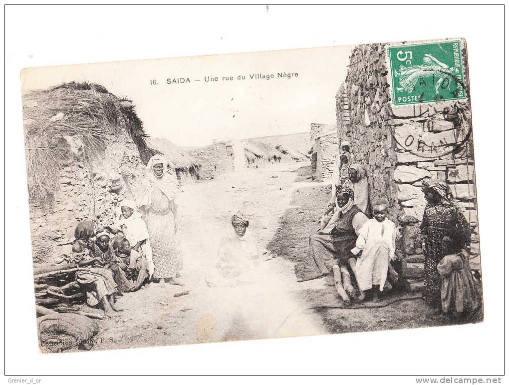 une rue du village nègre