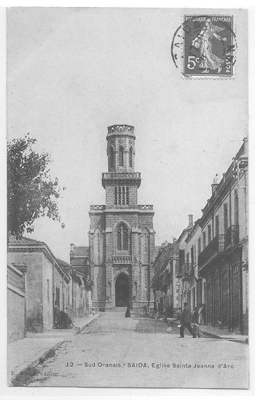 ALGERIE )) SAIDA, Eglise Sainte Jeanne d'Arc  42