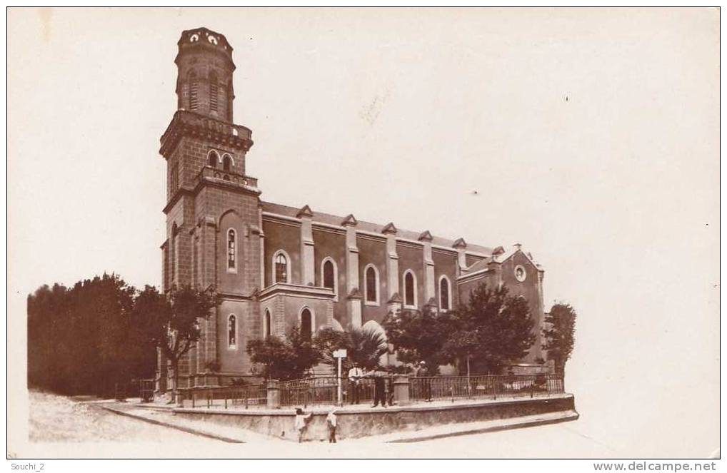 Saïda.- (Algérie)  L '  Église - (animée)