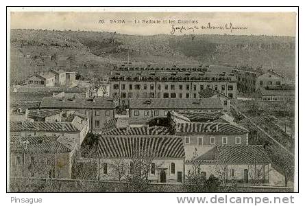 Sud Oranais - SAIDA -   La Redoute et les Casernes