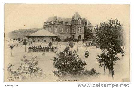 Sud Oranais - SAIDA - Hôtel de Ville et la Place