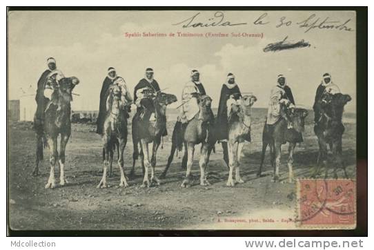 ALGERIE SAIDA  / Spahis saharien de Timimoun  /