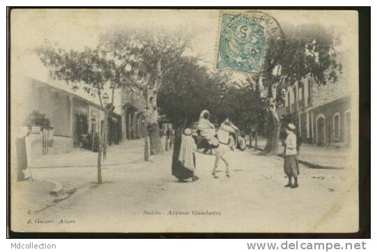 ALGERIE SAIDA  / Avenue Gambetta  /