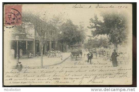 ALGERIE SAIDA  / Rue Charrier  /