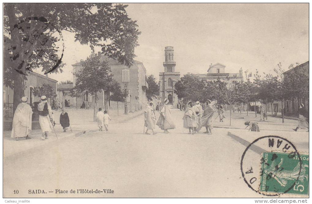 Saïda - Place de l'Hôtel de Ville