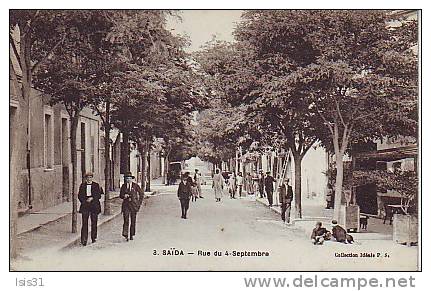 Algérie -  Z890 - Saïda - Rue du 4 Septembre - bon état