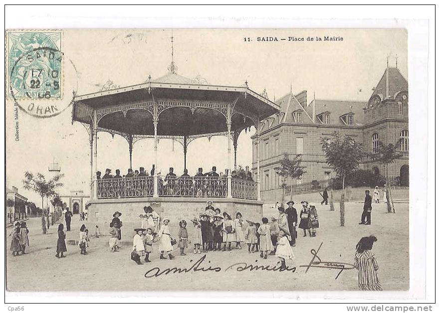 SAIDA - KIOSQUE à Musique sur la place - BEAU  PLAN (animé)