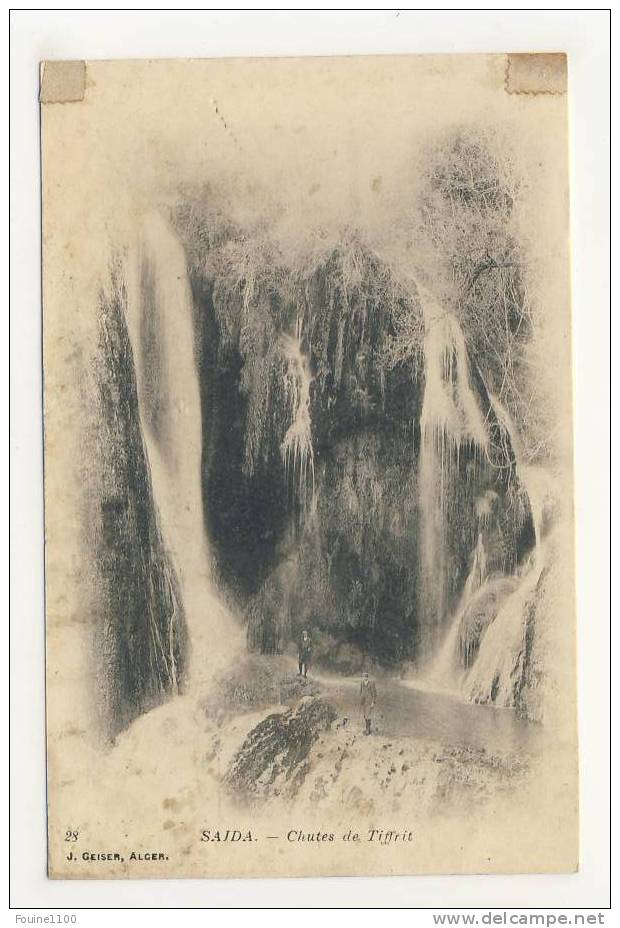 saida chutes de tiffrit ( cascade )( ATTENTION très mauvais état dommage car  peu courante )