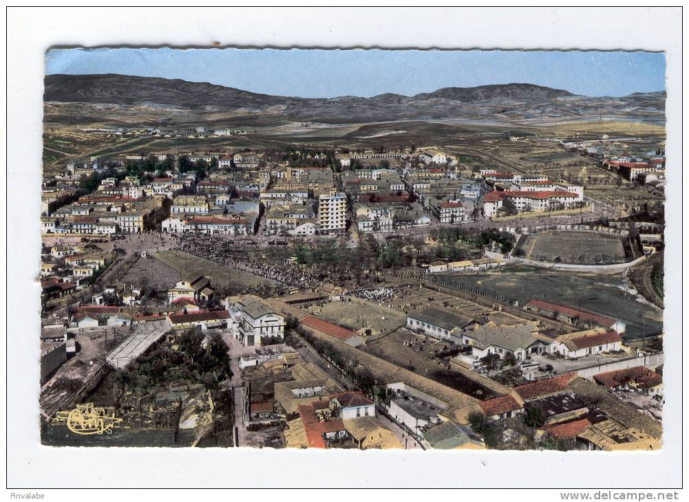 ALGERIE SETIF Vue générale sur le Marché Arabe le Stade Girod et une partie de la Ville
