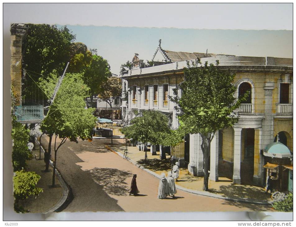Algérie - Sétif - CPSM - Rue Sillègue - 1956