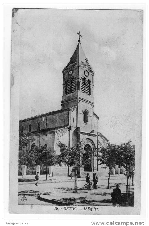 Setif. L'Eglise Not Posted