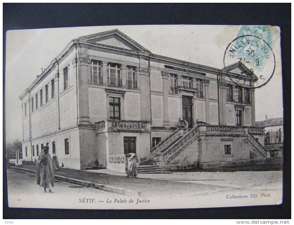 CPA Sétif (Algérie) - Le Palais de Justice