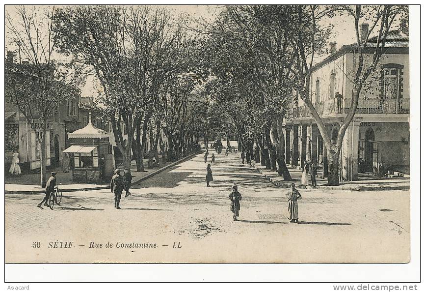 Setif    50 rue de Constantine LL ecrite 1924