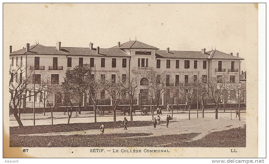 Setif  67 Le College Communal  LL