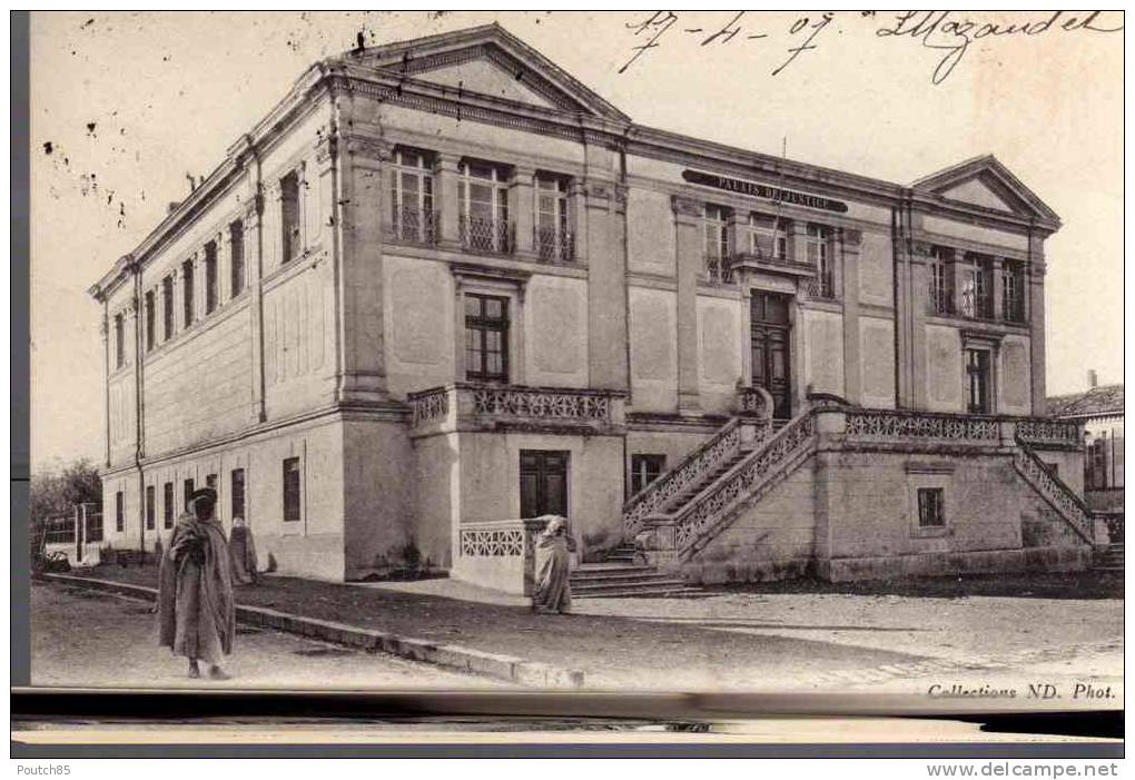 9900  SETIF 1907  OBLITERE  VERSO