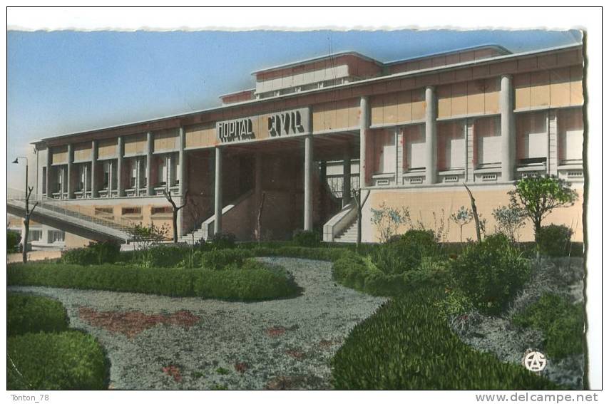 CPSM FORMAT CPA  -  SÉTIF  -  L' HOPITAL CIVIL  -  LES SERVICES ADMINISTRATIFS