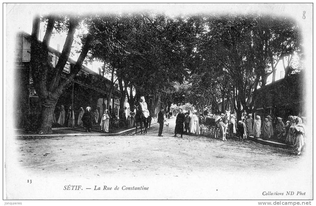 SETIF La rue de Constantine.
