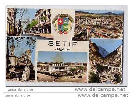 SETIF - CARTE 5 VUES
