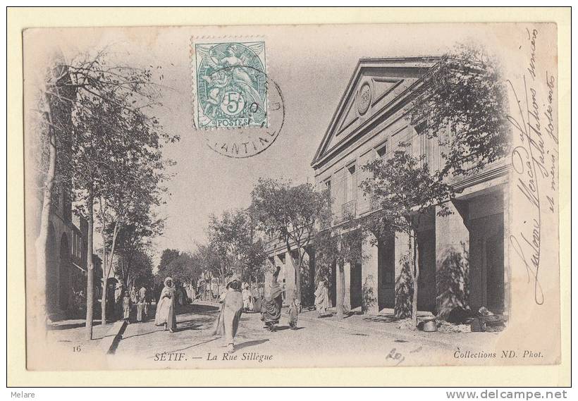 ALGERIE SETIF la rue sillègue