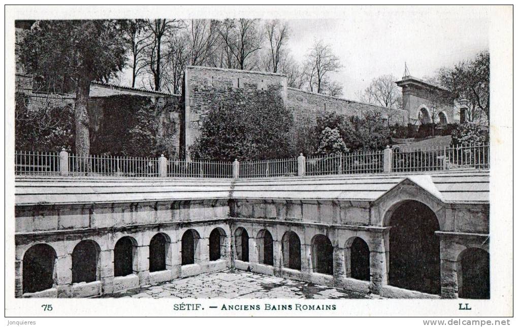 SETIF (Algèrie) Anciens Bains Romains.