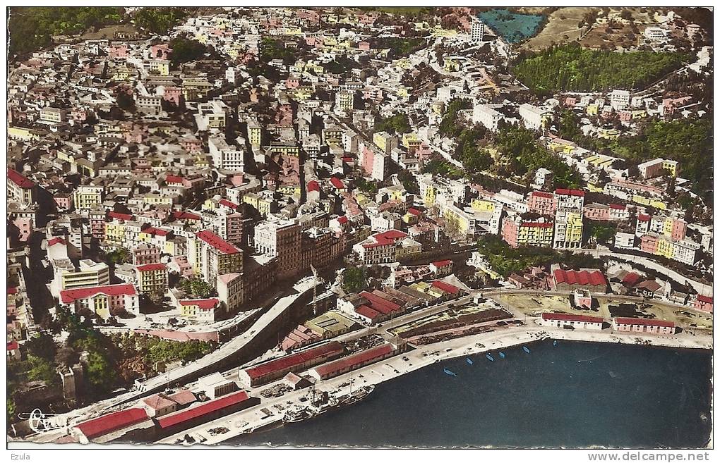 ALGERIE Bougie vue aérienne de la ville